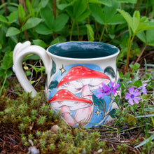 Load image into Gallery viewer, Whimsical Mushroom Mug