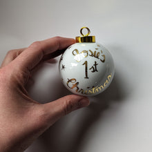 Load image into Gallery viewer, Baby&#39;s First Christmas Ornament