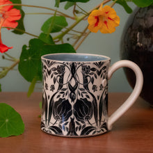 Load image into Gallery viewer, Art Nouveau Tulip Diner Mug