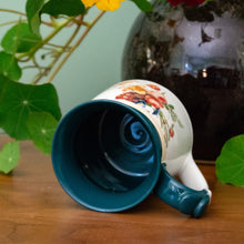Load image into Gallery viewer, Emerald Flower Bouquet Mug