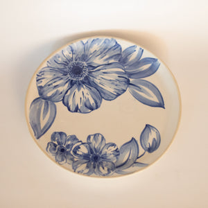 Poppy Flower Plate