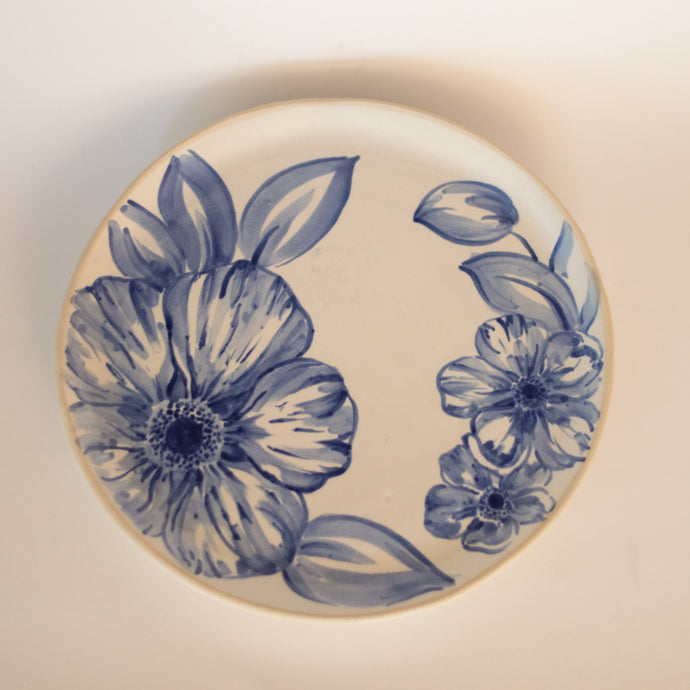 Poppy Flower Plate