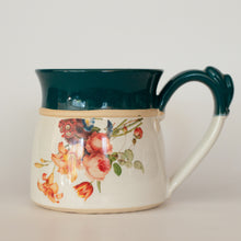 Load image into Gallery viewer, Emerald Flower Bouquet Mug