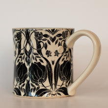 Load image into Gallery viewer, Art Nouveau Tulip Diner Mug