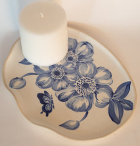 Medium Poppy Flower Table Platter