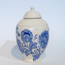 Load image into Gallery viewer, Residency Pottery #33: Peony Storage Jar