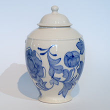 Load image into Gallery viewer, Residency Pottery #33: Peony Storage Jar