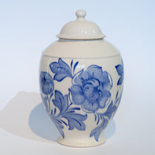Load image into Gallery viewer, Residency Pottery #33: Peony Storage Jar