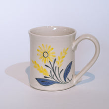 Load image into Gallery viewer, Residency Pottery #4: Sunflower and Wheat Fields Mug