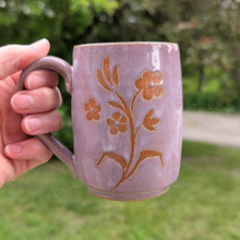 Load image into Gallery viewer, Lavender Flower Mug